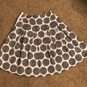 Polka dot White House black market skirt 2
